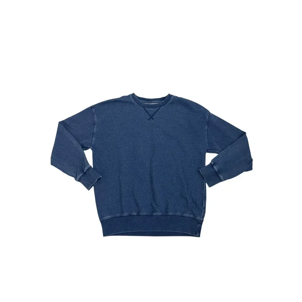 GAP Kids Cotton Faux Denim Crewneck Sweatshirt Size Youth XXL (14/16)